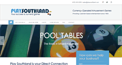 Desktop Screenshot of playsouthland.com